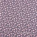 Tissu de polyester doux à la mode de Dobby simple à motif personnalisé